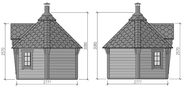 dimensione sauna loki