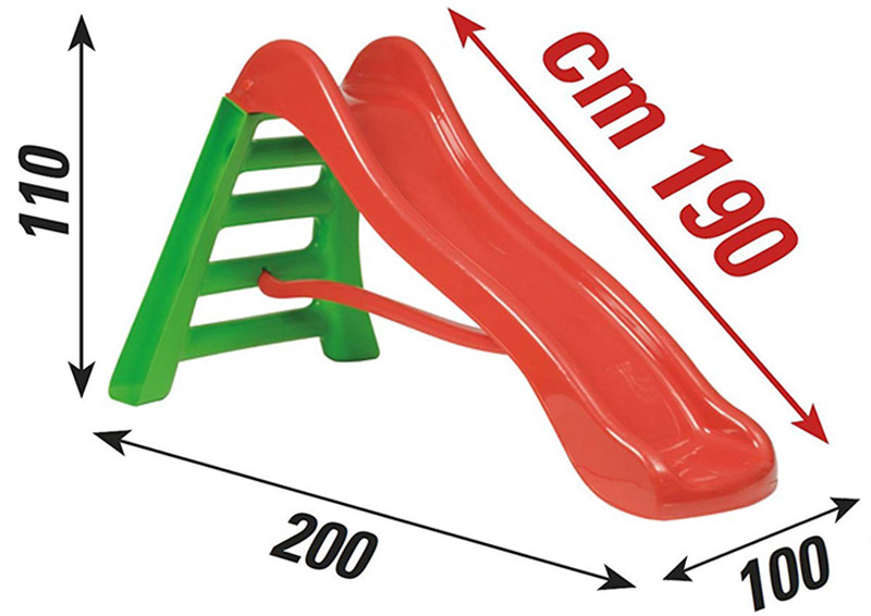 Dimensioni Scivolo Onda