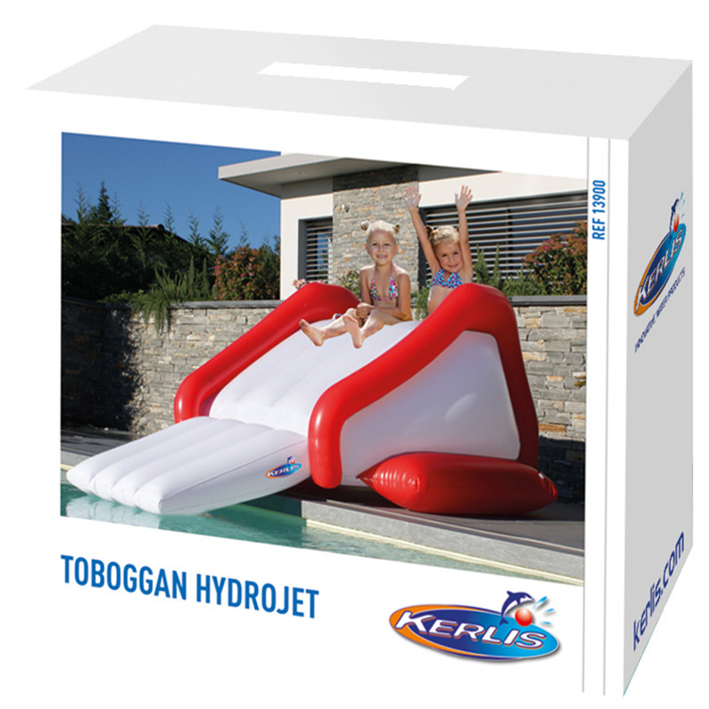 Scivolo gonfiabile TOBO per piscina con idrogetto integrato