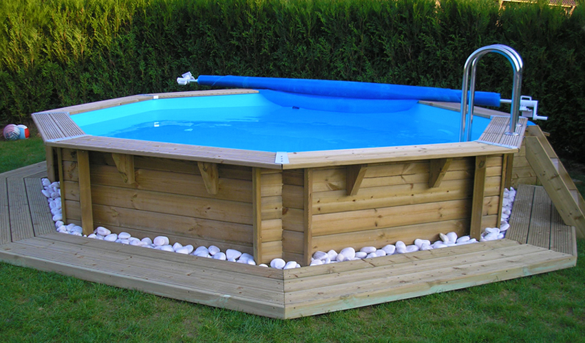 Installazione piscine in legno