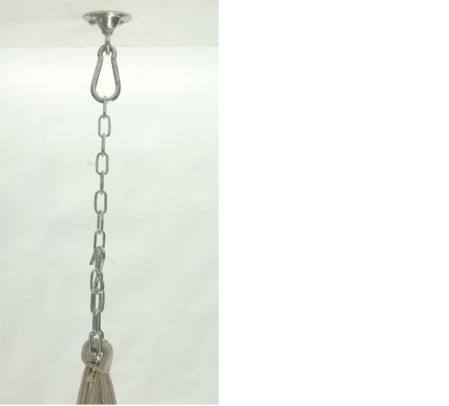 Gancio a soffitto per poltrone pensili