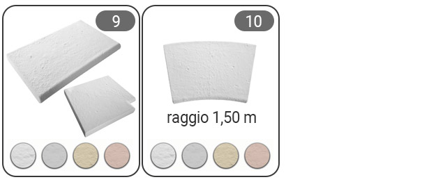 Kit Componenti Per Piscina In Cemento Armato ARIZONA 10,00 X 5,00 H 1,50 M 39 Accessori ed optional per piscina in cemento BSVillage