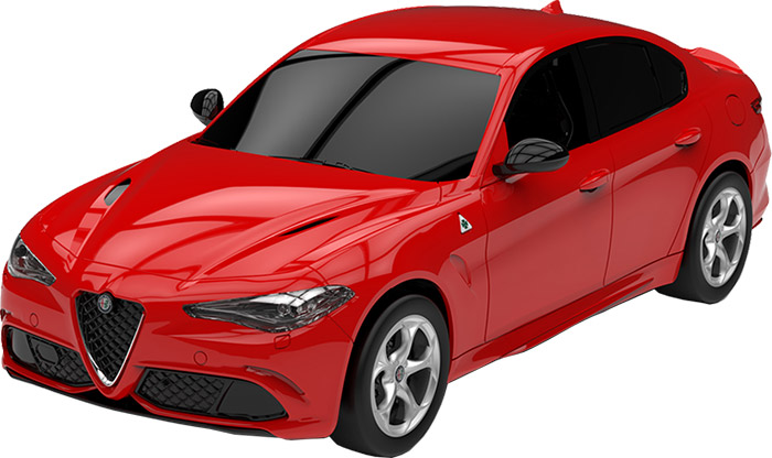 Macchina radiocomandata ALFA ROMEO GIULIA QUADRIFOGLIO