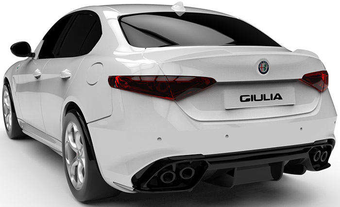 Macchina radiocomandata ALFA ROMEO GIULIA QUADRIFOGLIO