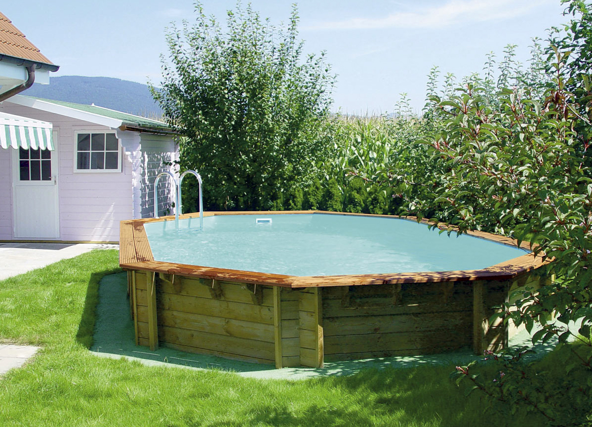 Piscina in legno fuori terra EcoWood BWT ODYSSEA