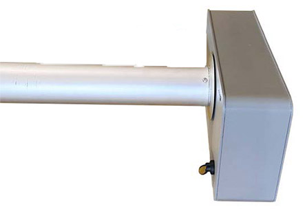 Rullo avvolgitore motorizzato per coperture a barre Roll TwinÂ®