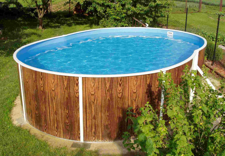 Blue Wave Copertura Invernale Per Piscina Ovale Fuori Terra Defender - Rete Robusta Con Telo A Trama Fitta, Include Cavo E Verricello
