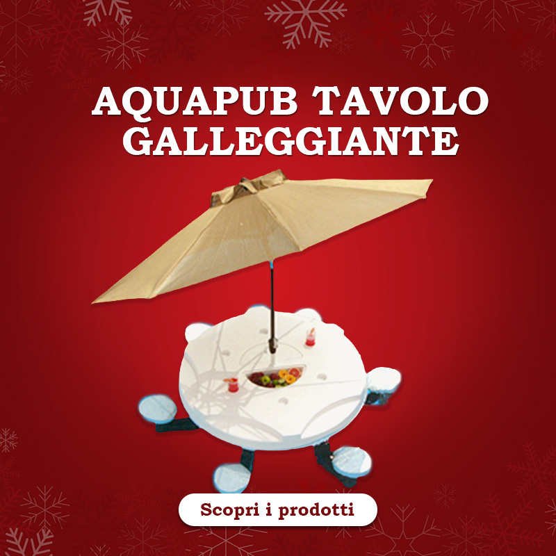 RED WEEKS 2025 - Tavolo galleggiante per piscina