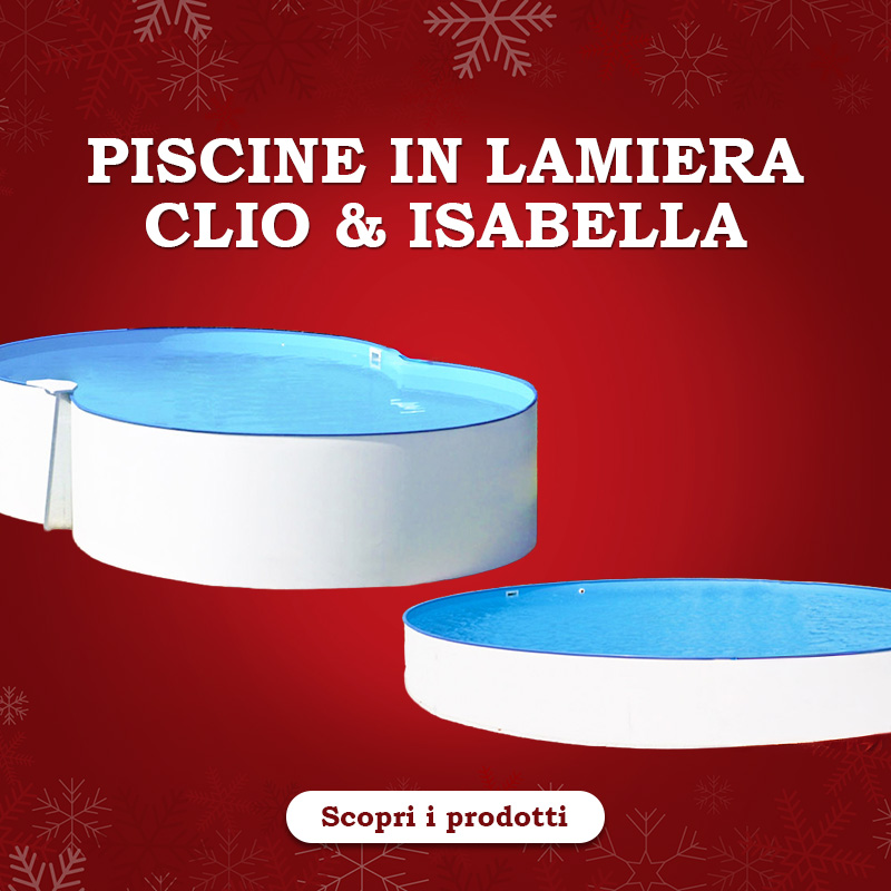 RED WEEKS 2025 - Piscine in lamiera Clio e Isabella
