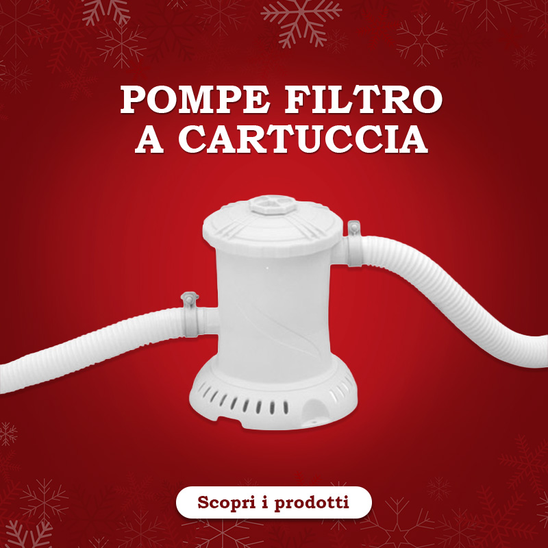 Red weeks - pompe con filtro a cartuccia