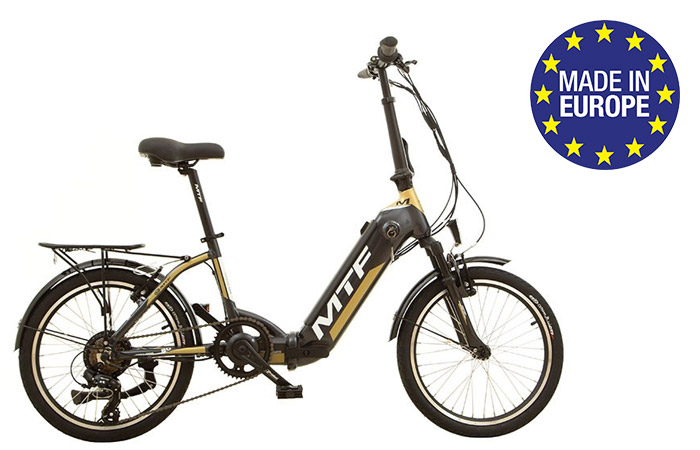 Bicicletta elettrica pieghevole da città MTF Fold Line a 2.2 - Ruote 20\