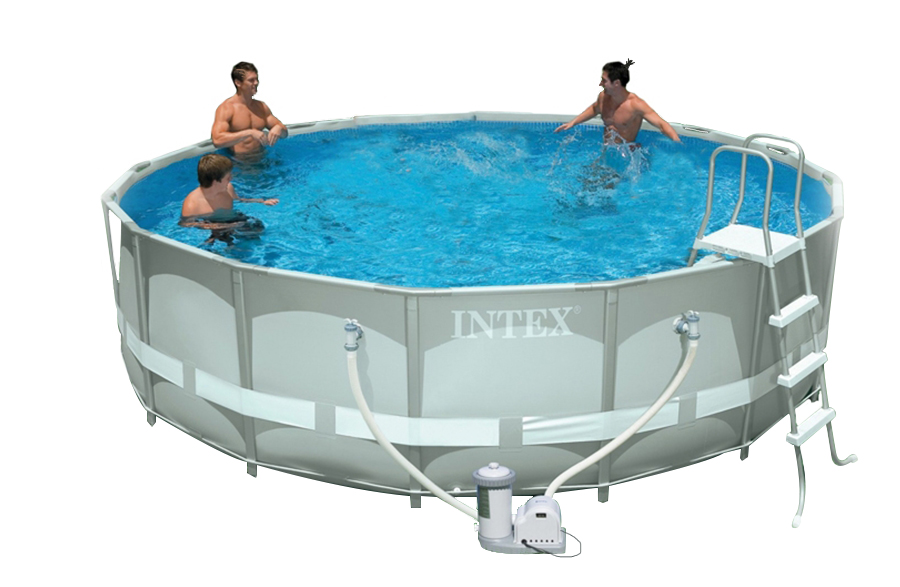 Piscina intex ultra frame rotonda