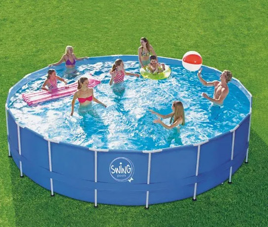 Piscina Fuori Terra SWING FRAME Ã˜ 4,57 x h.1,22 m