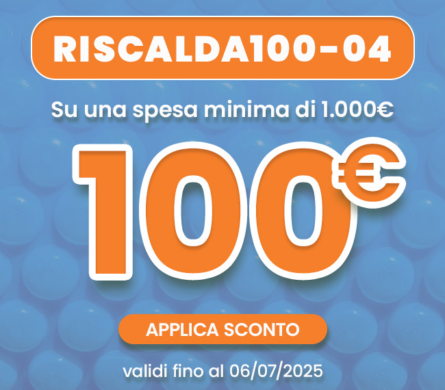 Codice sconto RISCALDA100-04