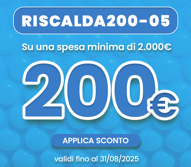 Codice sconto RISCALDA200-04