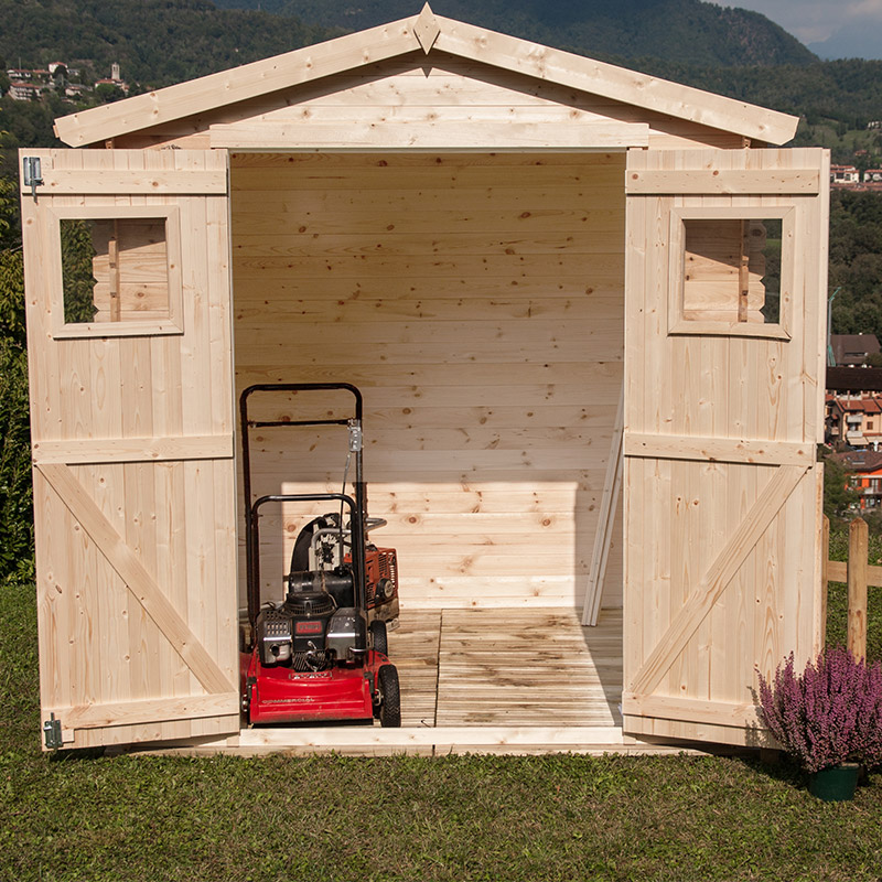 Casetta in legno GIULIA da giardino