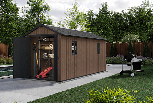 Casetta da giardino in resina Keter Newton+ 1575/7515