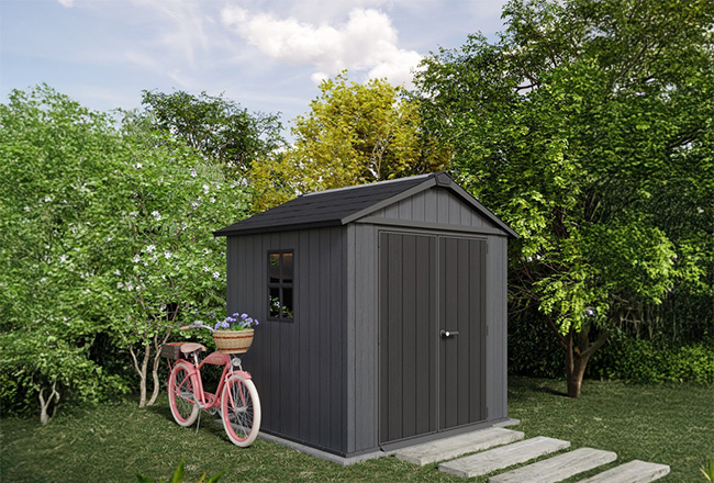 Casetta da giardino in resina Keter Newton+ 775/757