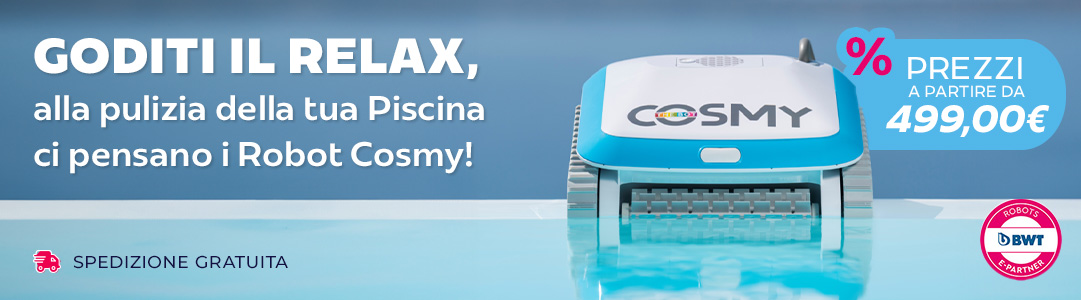 Robot Pulitore piscina Cosmy
