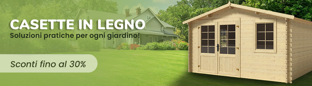 Casette in legno in promozione