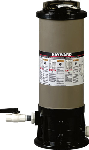 Dosatore automatico cloro o bromo piscina Hayward per disinfezione acqua fino a 75 mÂ³