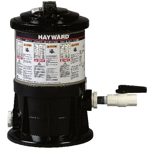 Dosatore automatico cloro o bromo piscina Hayward per disinfezione acqua fino a 150 mÂ³