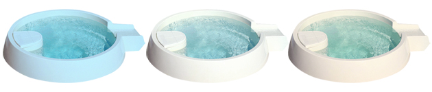 Mini piscine idromassaggio colori