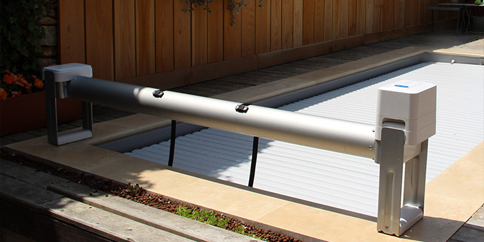 Copertura a tapparella POOL SWIFT di sicurezza per piscine rettangolari