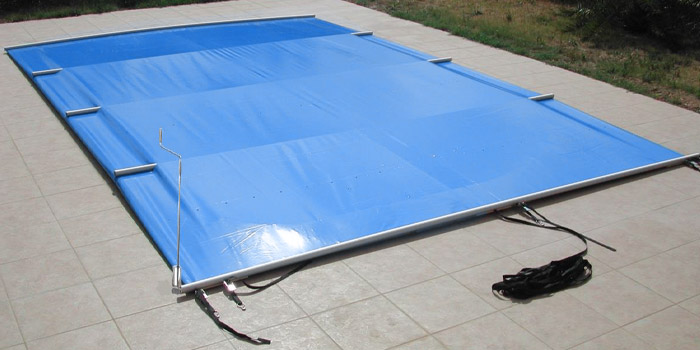 Copertura a barre di Sicurezza per piscina - TRAMONTANA - 550 g/mÂ²