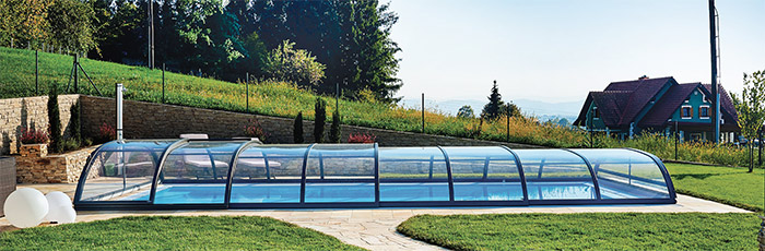 Copertura telescopica per piscina DIAMANT COMFORTline Symfonie