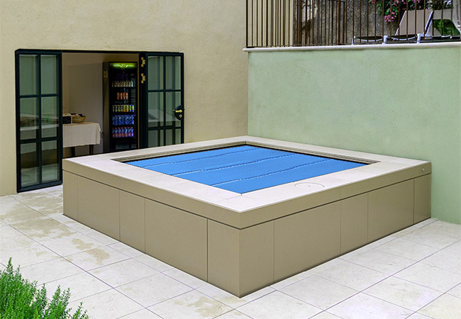 Copertura Isotermica pieghevole a mousse per Minipiscina Gemma