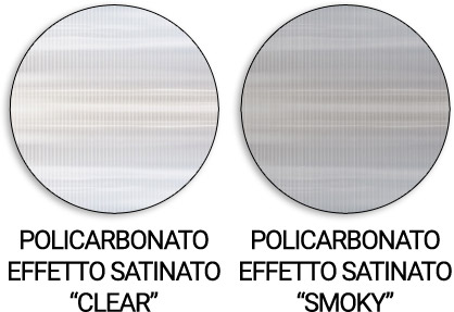 Materiale pannelli coperture telescopiche - policarbonato alveolare
