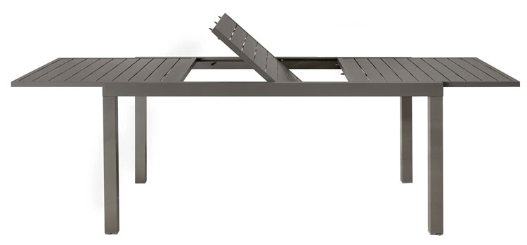Tavolo da giardino CRONO in alluminio, allungabile Tavolo da giardino CRONO in alluminio, allungabile