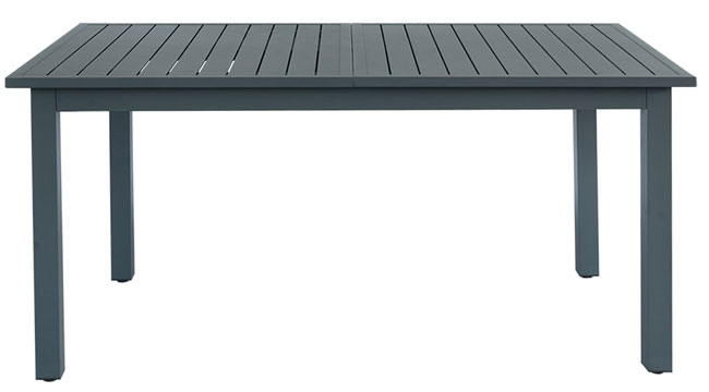 Tavolo allungabile in allumino DEDALO con prolunga