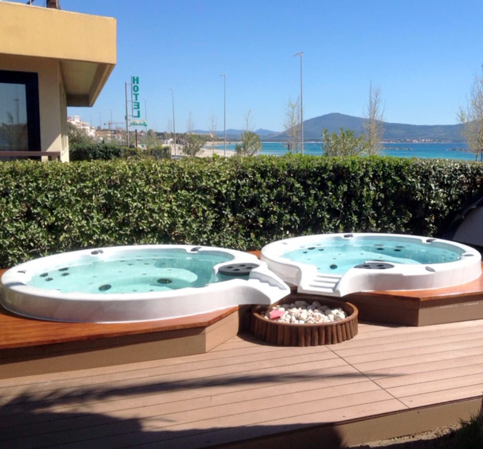 Vasca Spa Idromassaggio Ad Incasso Diamante Per Completamento Piscina Interrata Diam 208 H 95 Bsvillagecom