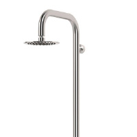 Doccia ad acqua calda e fredda PULA in acciaio Inox 316