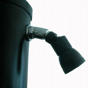 Doccia Solare ecologica PRINCE 25 litri - con miscelatore e soffione Wellness