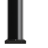 Doccia solare da giardino ADIGE120 LITRI
