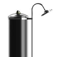 Doccia solare da giardino ADIGE120 LITRI