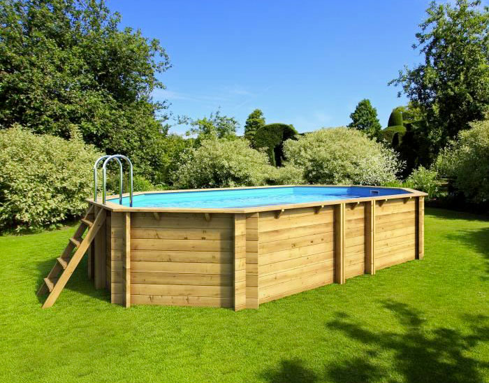 Piscina in legno fuori terra EcoWood BWT TROPIC