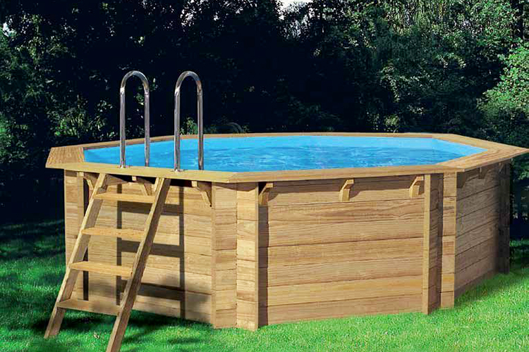 Piscina in legno fuori terra EcoWood BWT TROPIC