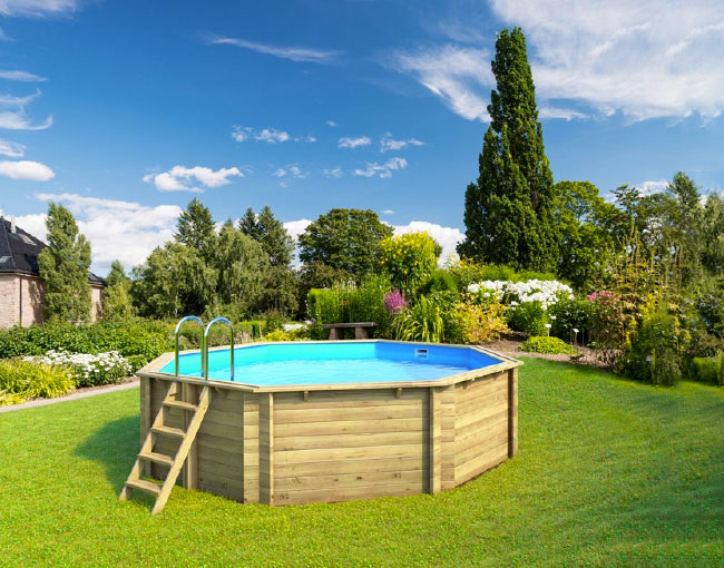 Piscina in legno fuori terra EcoWood BWT TROPIC