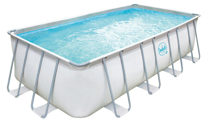 Piscina Fuori Terra SWING ELITE FRAME rettangolare