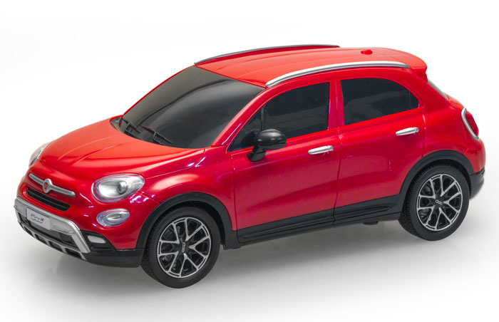 Macchina radiocomandata FIAT 500X Colore ROSSO