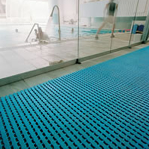 Stuoia in pvc FLOORLINE per piscina e sauna