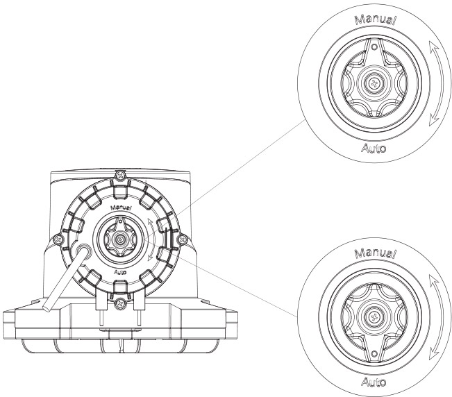 ModalitÃ  funzionamento pompa per svuotamento coperture piscina D-COVER S