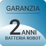 Garanzia 2 anni batteria robot Dolphin Liberty