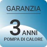 Garanzia 3 anni pompa di calore piscina Silverline Top