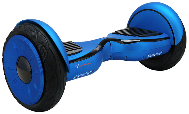 Hoverboard STINGER 10.0 by Nextreme con ruote con camera d'aria e Bluetooth