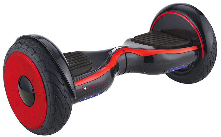 Hoverboard STINGER 10.0 by Nextreme con ruote con camera d'aria e Bluetooth